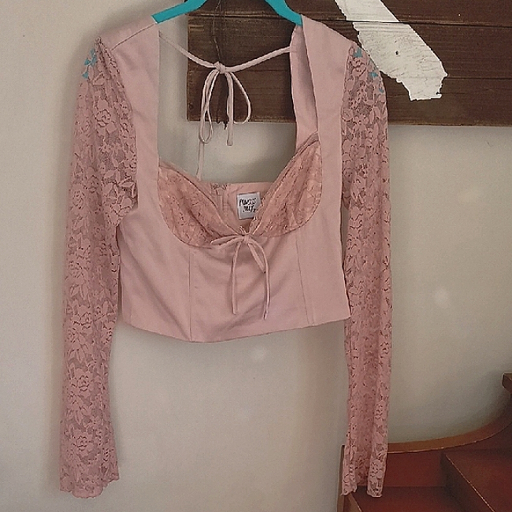 Princess Polly Blush Pink Top